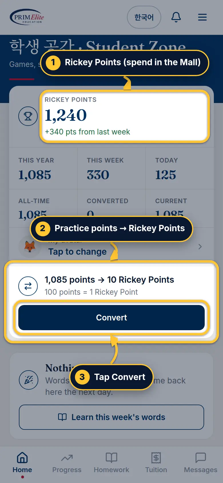 Find your points